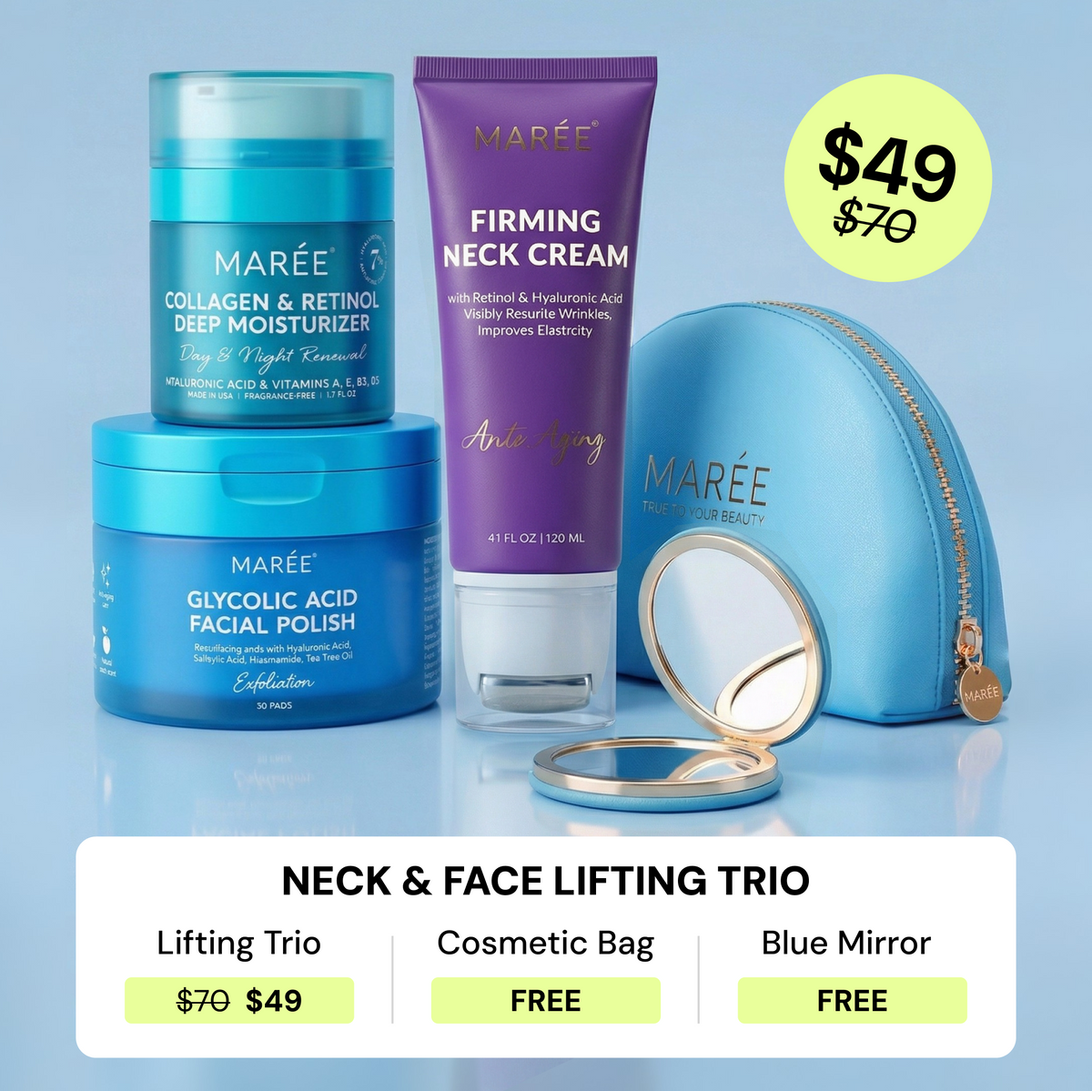 Neck & Face Lifting Trio