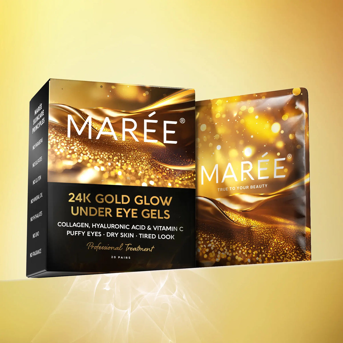 MARÉE 24K Gold Anti-Aging Eye Patches