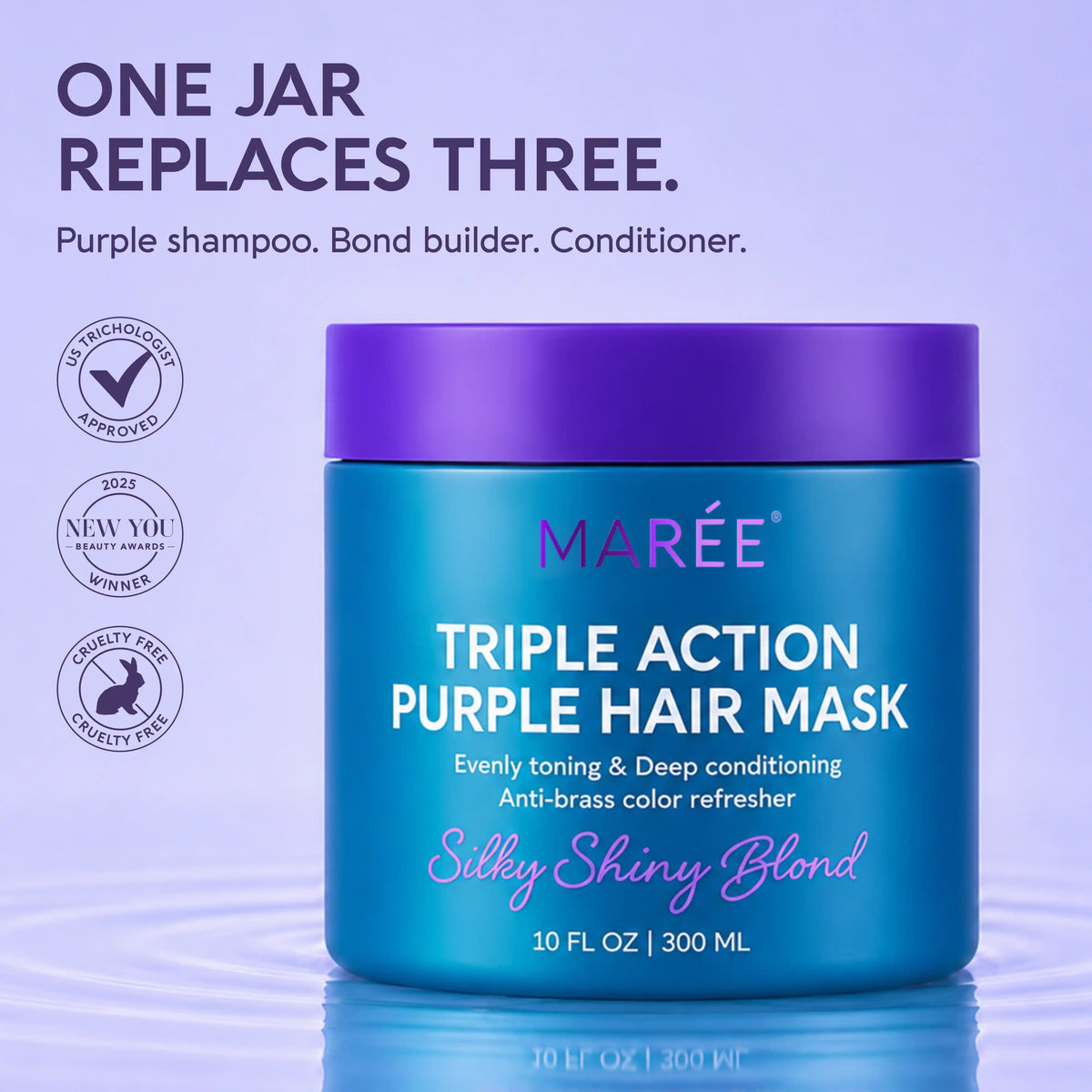 3-in-1 Purple Hair Mask