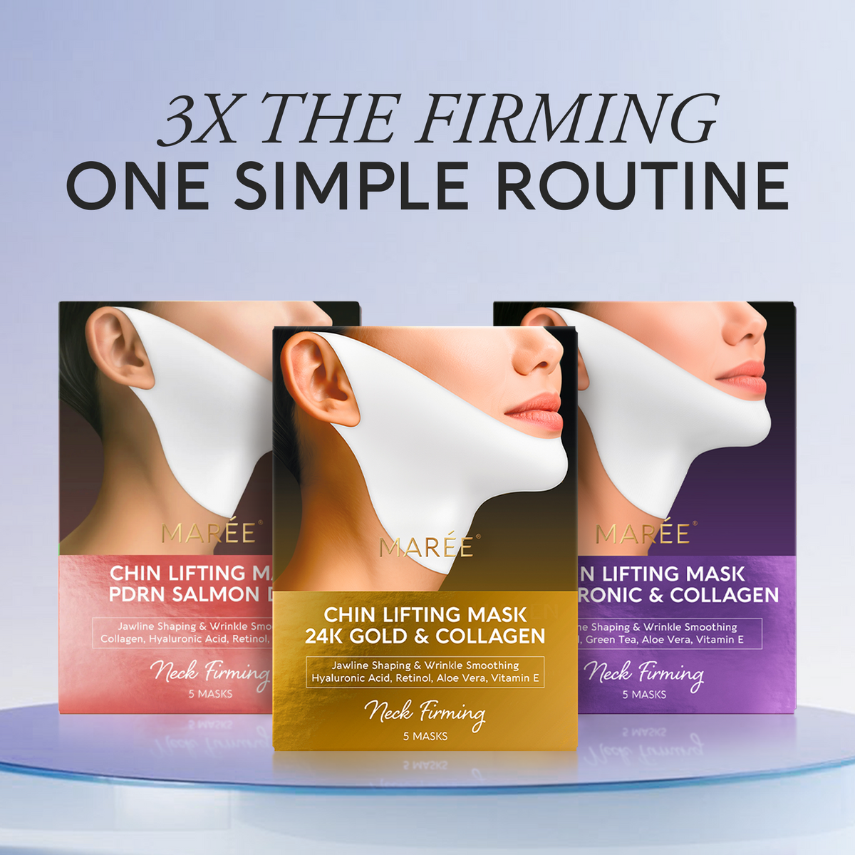 24K Gold V-Line Lifting Mask