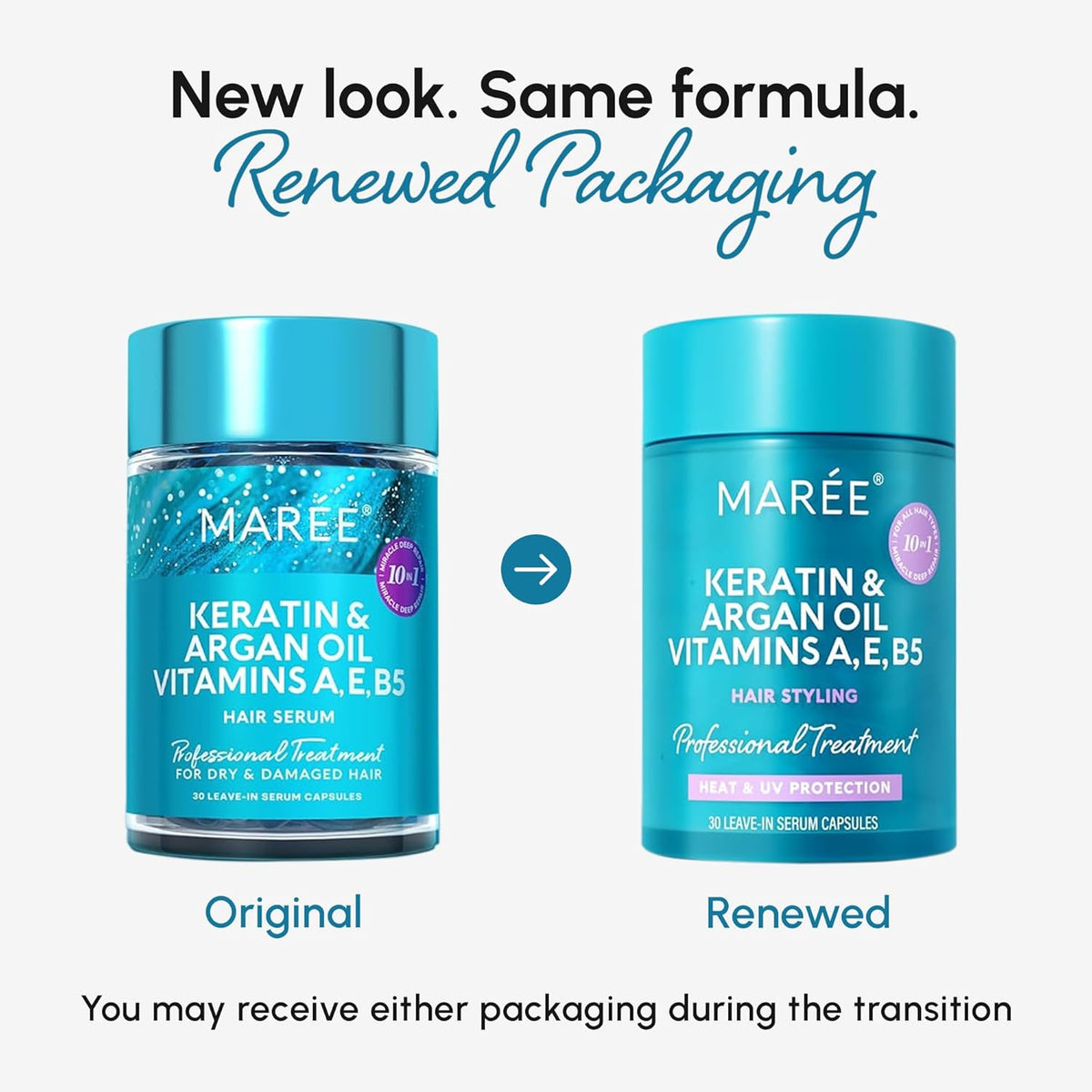 MARÉE Hair Oil for Frizzy Hair