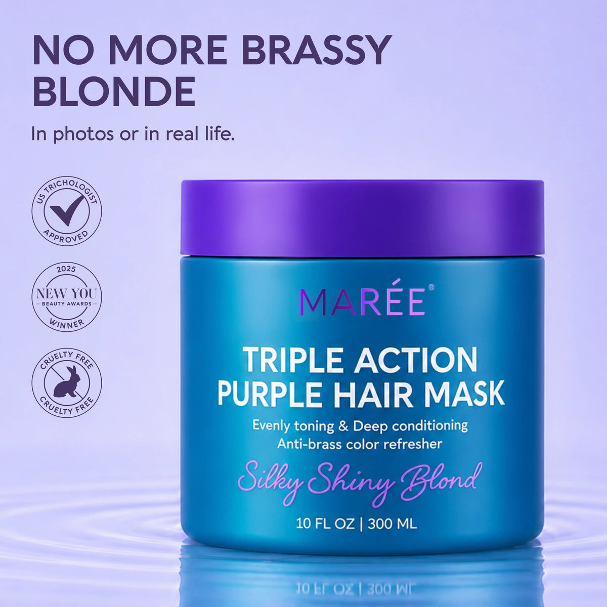 Brilliant Flash Purple Hair Mask