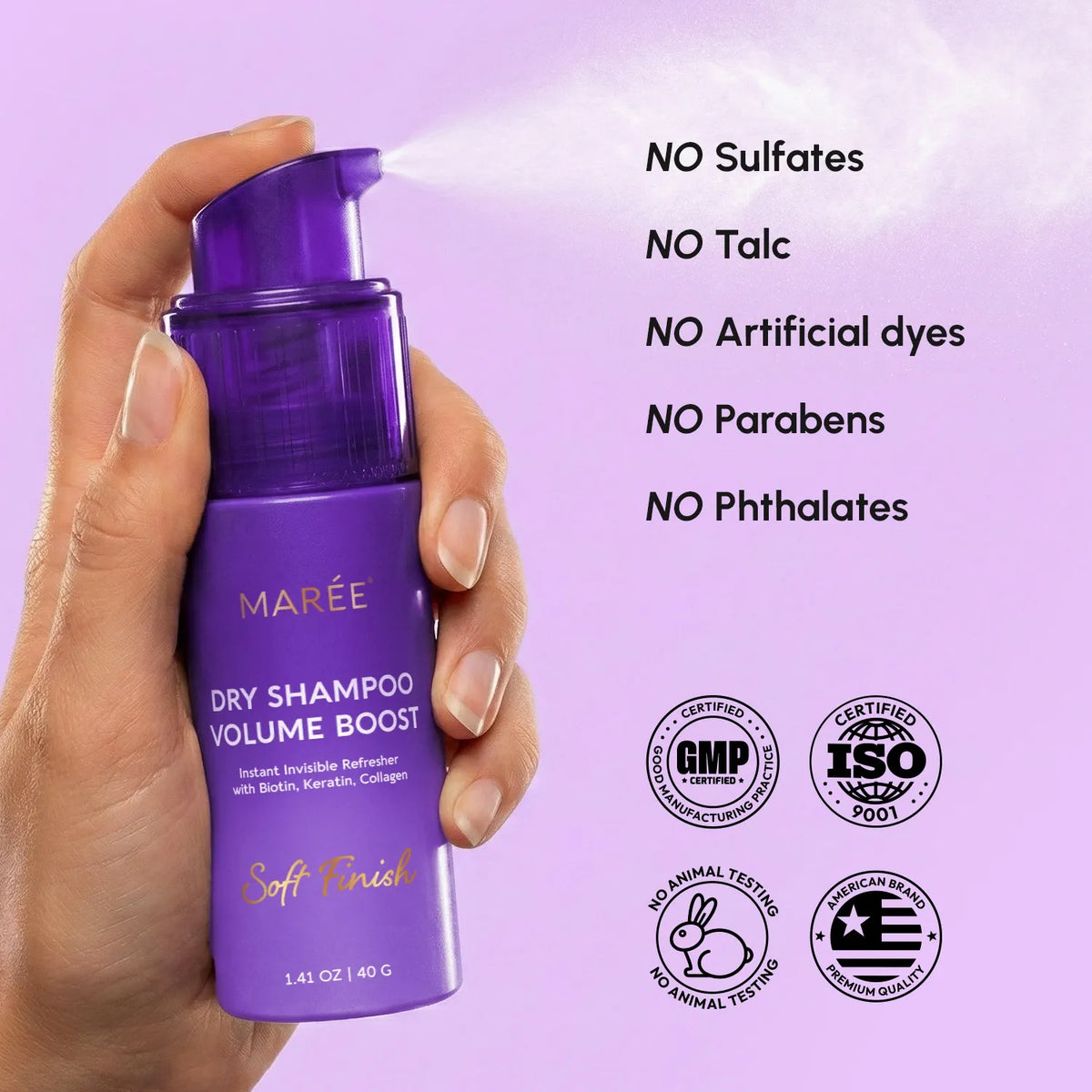 MARÉE Volumizing Dry Shampoo Powder