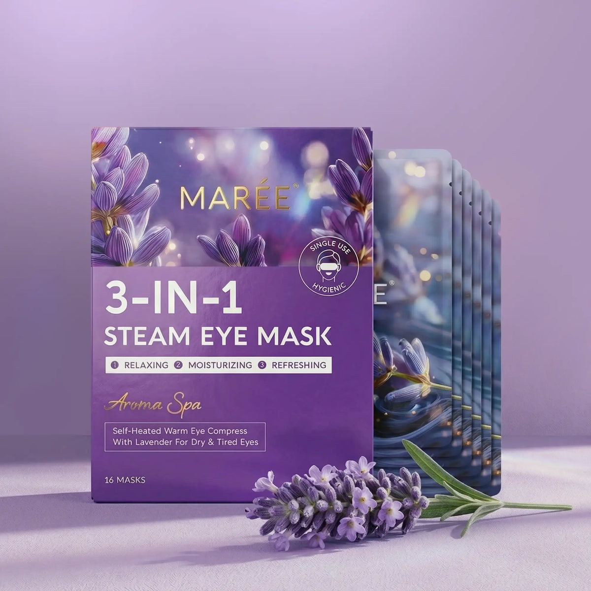 MARÉE Scented Spa Steam Eye Mask