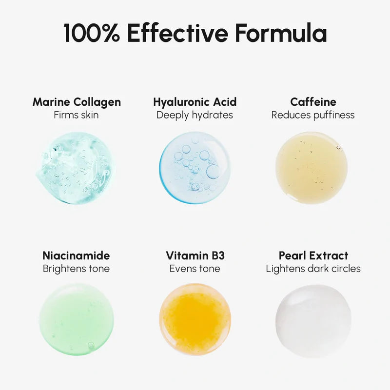 MARÉE Turquoise Eye Patches for Tired Eyes