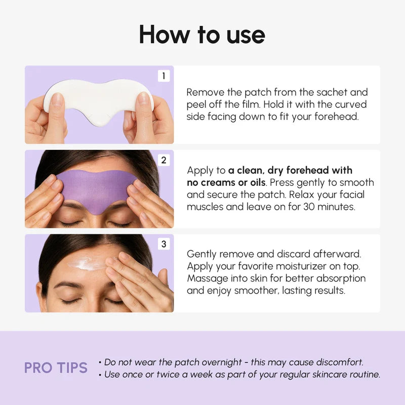 MARÉE Anti-Wrinkle Forehead Patches