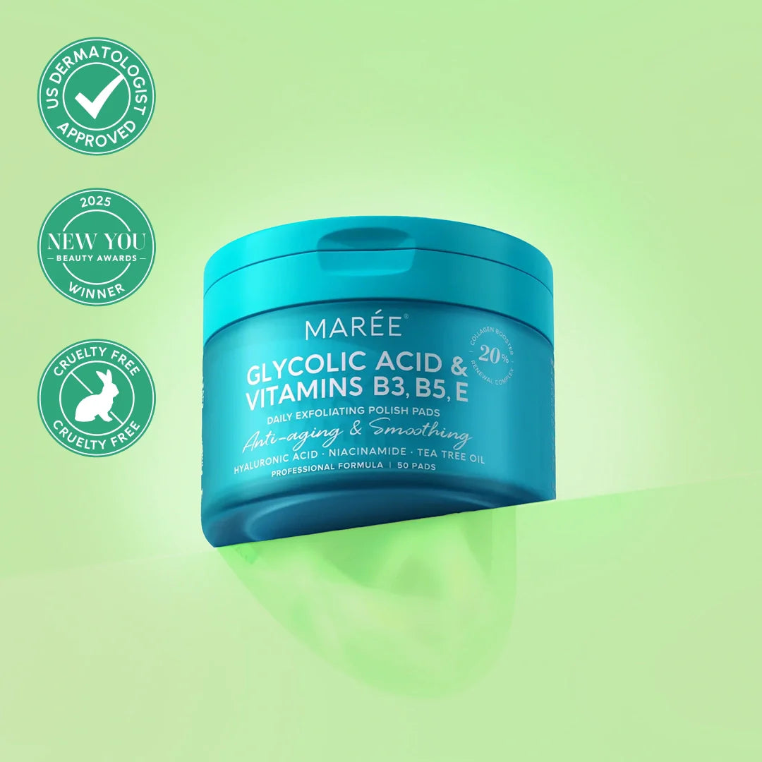 MARÉE Glycolic Acid Exfoliating Pads