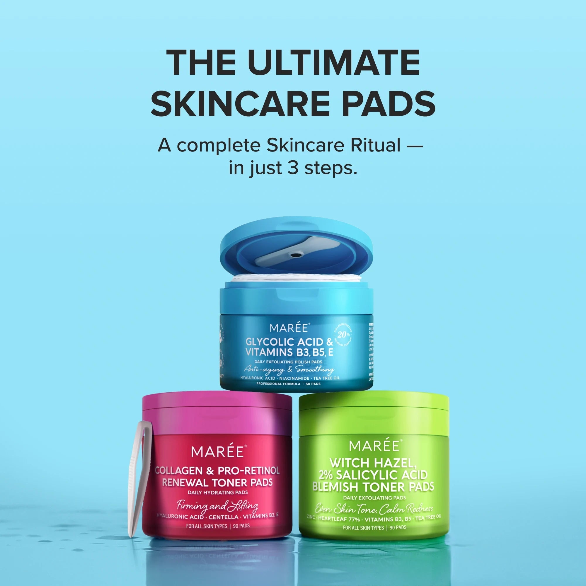 Glycolic Acid Exfoliating Pads