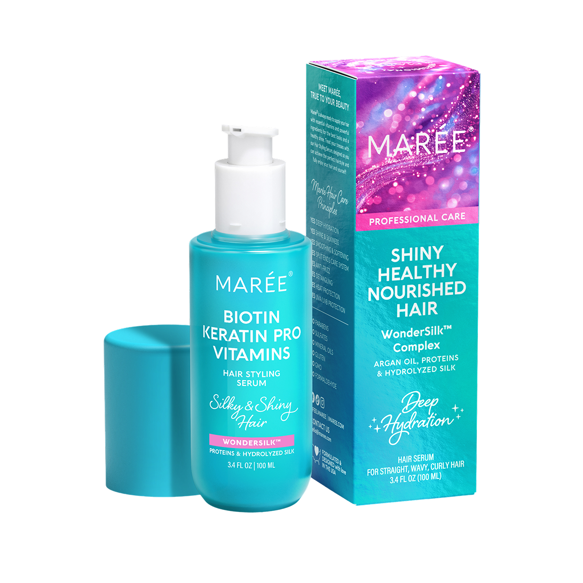 MARÉE Keratin Serum for Dry & Damaged Hair