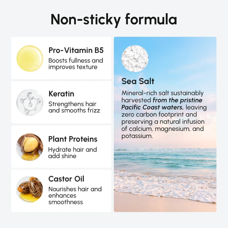 MARÉE Keratin & Sea Salt Hair Texturizer