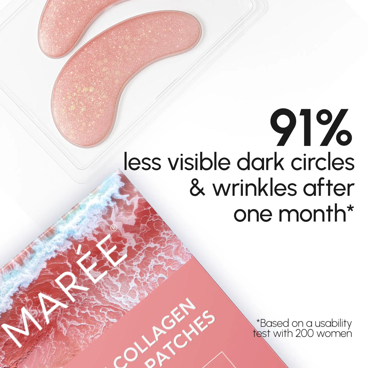 Pink Eye Patches for Puffy Eyes