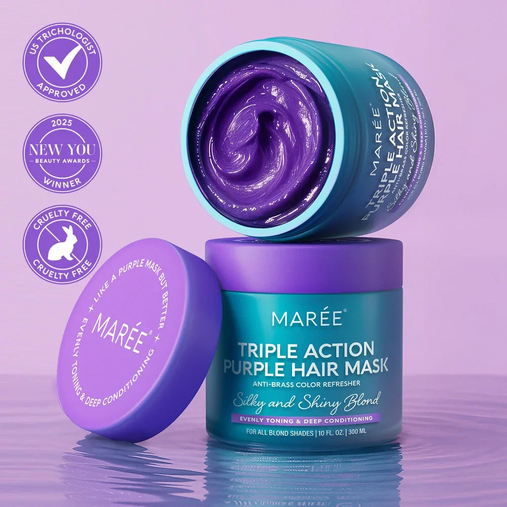 MARÉE Purple Mask for Blonde Hair