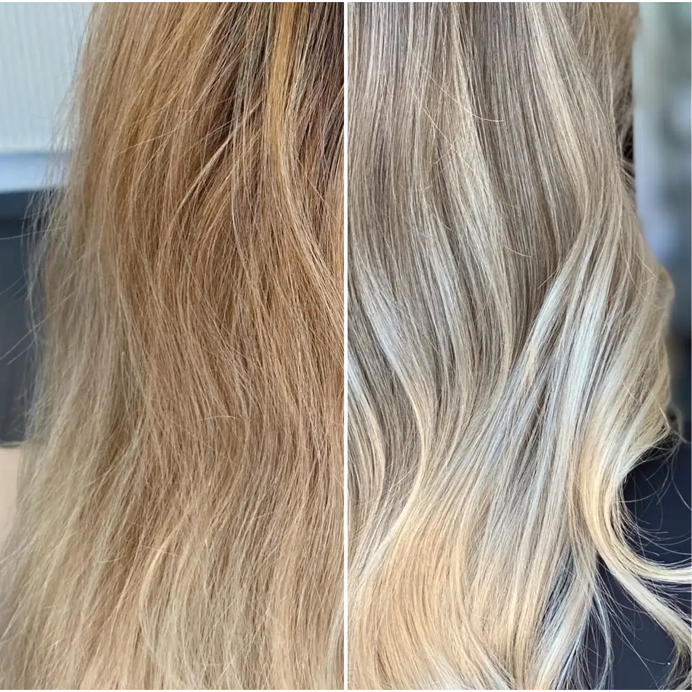 Purple Mask for Blonde Hair