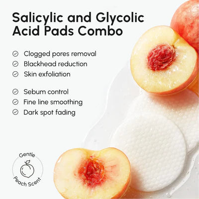 MARÉE Glycolic Acid Pads & 2% Salicylic Acid