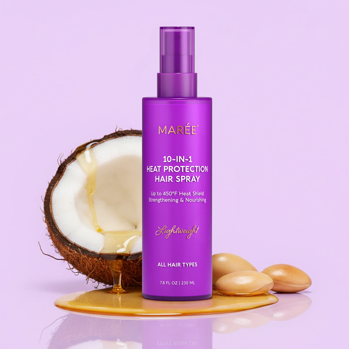 Heat Styling Protective Hair Spray