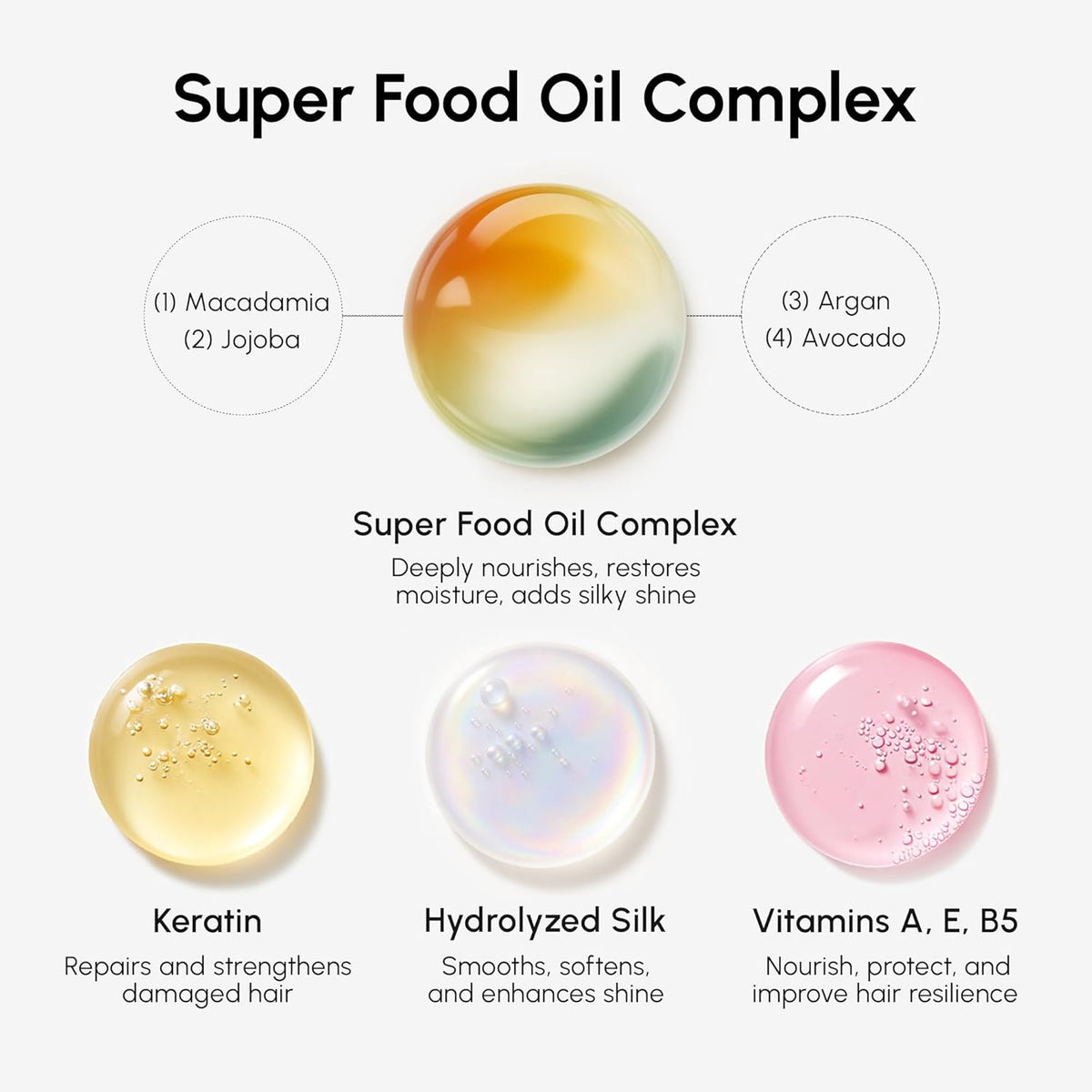 MARÉE Hair Oil for Frizzy Hair