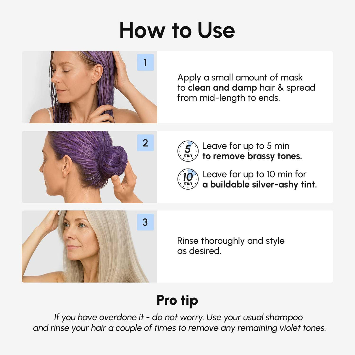 MARÉE Anti Yellow Purple Hair Mask