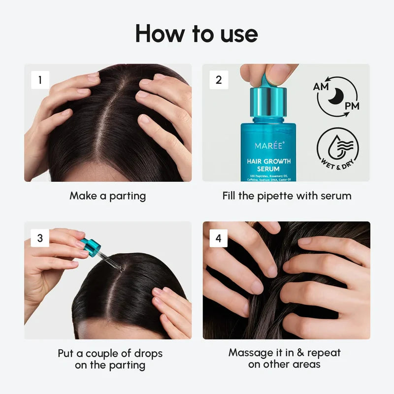 MARÉE Hair Growth & Thickness Serum