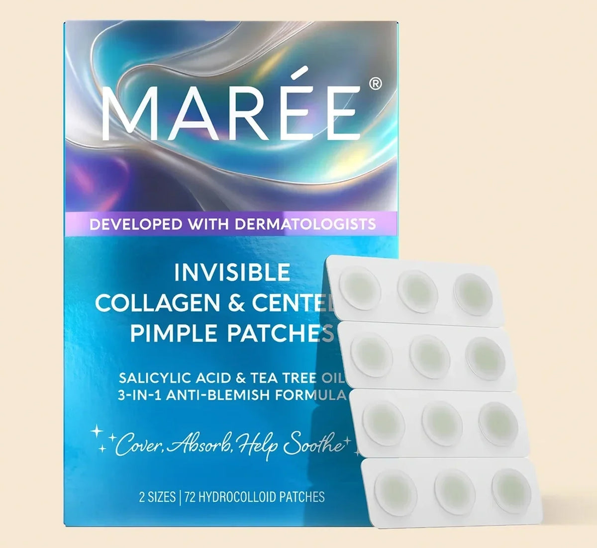 MARÉE Invisible Pimple & Acne Patches