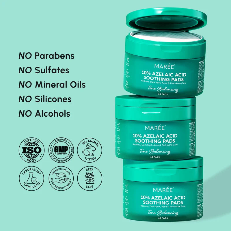 MARÉE Azelaic Acid Soothing Pads