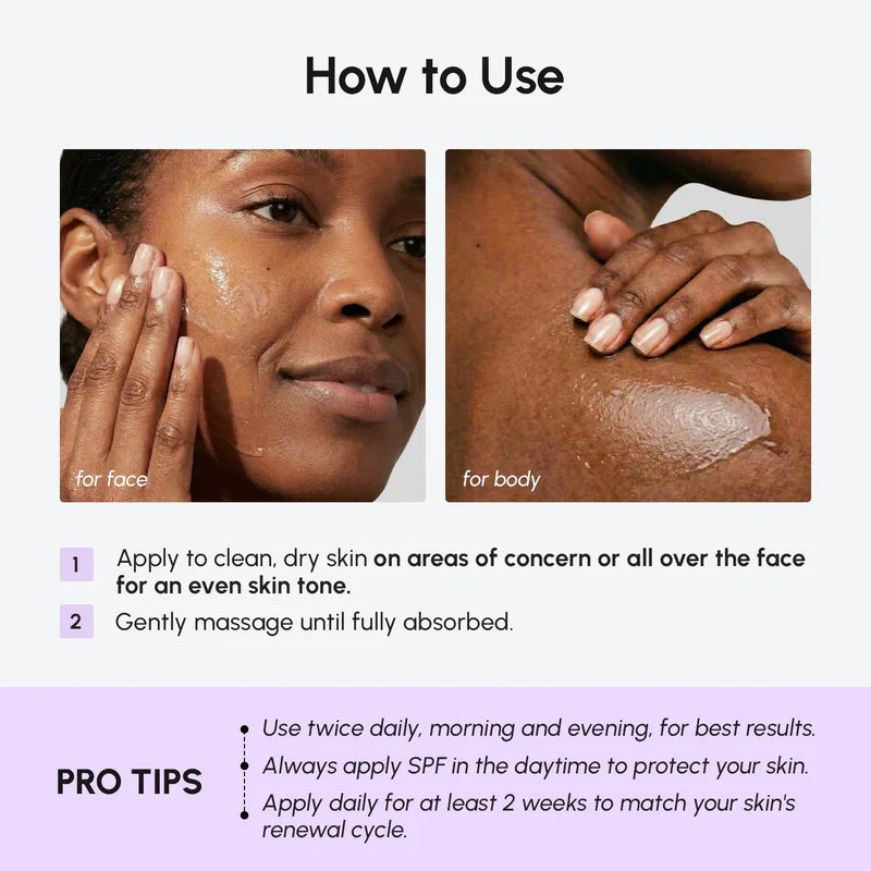 MARÉE Face & Body Serum for Dark Spots
