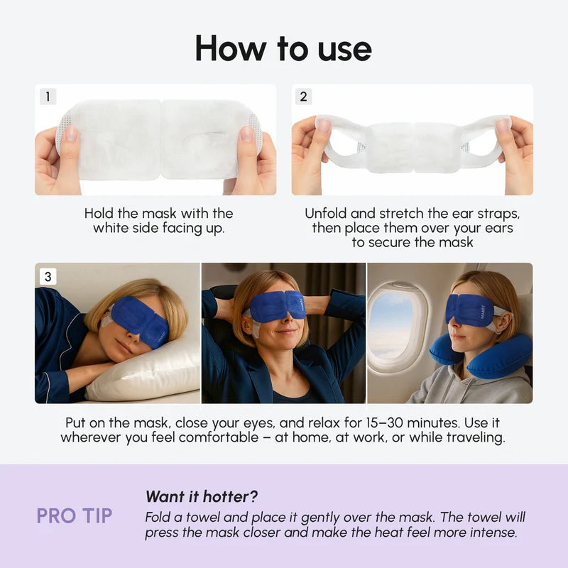 MARÉE Scented Spa Steam Eye Mask