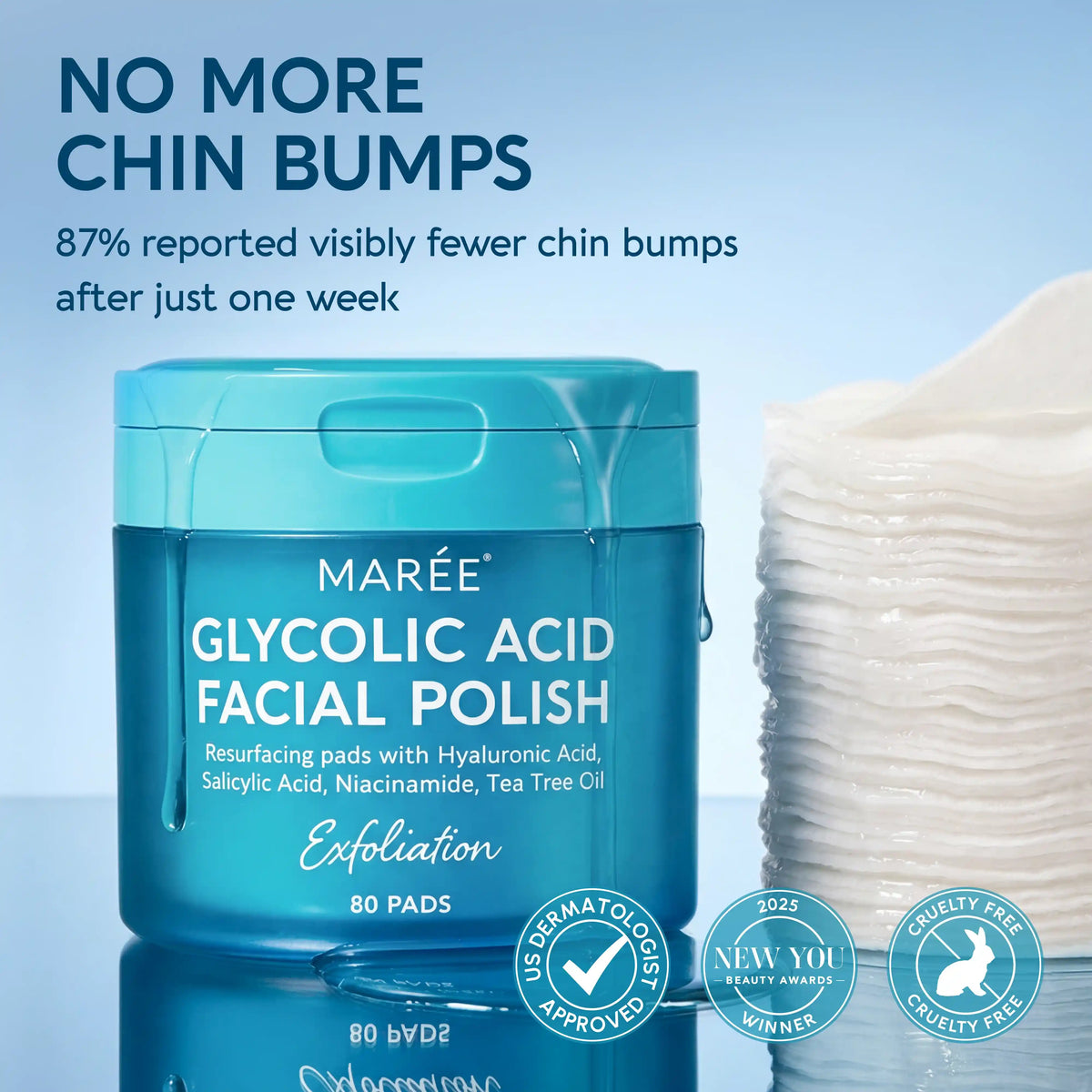 Glycolic Pads for Chin Bumps & Breakouts