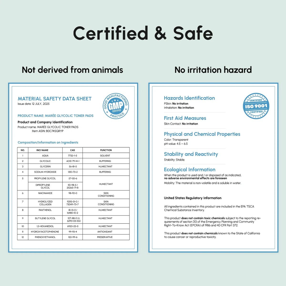 Glycolic Pads for Dark Spots and Hyperpigmentation