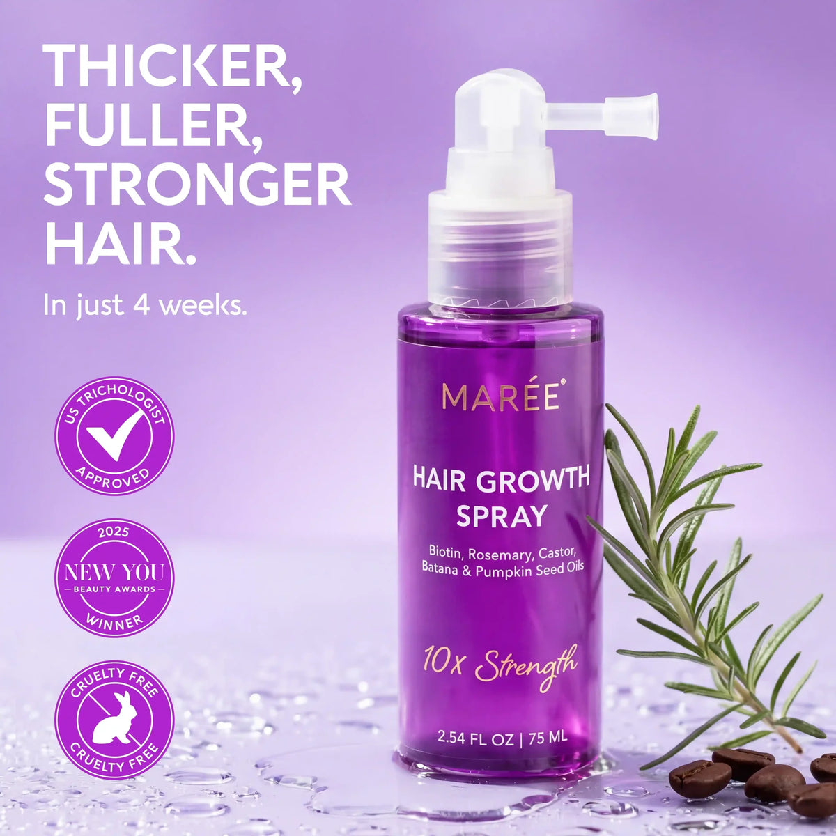 MARÉE 4-in-1 Hair Growth Spray