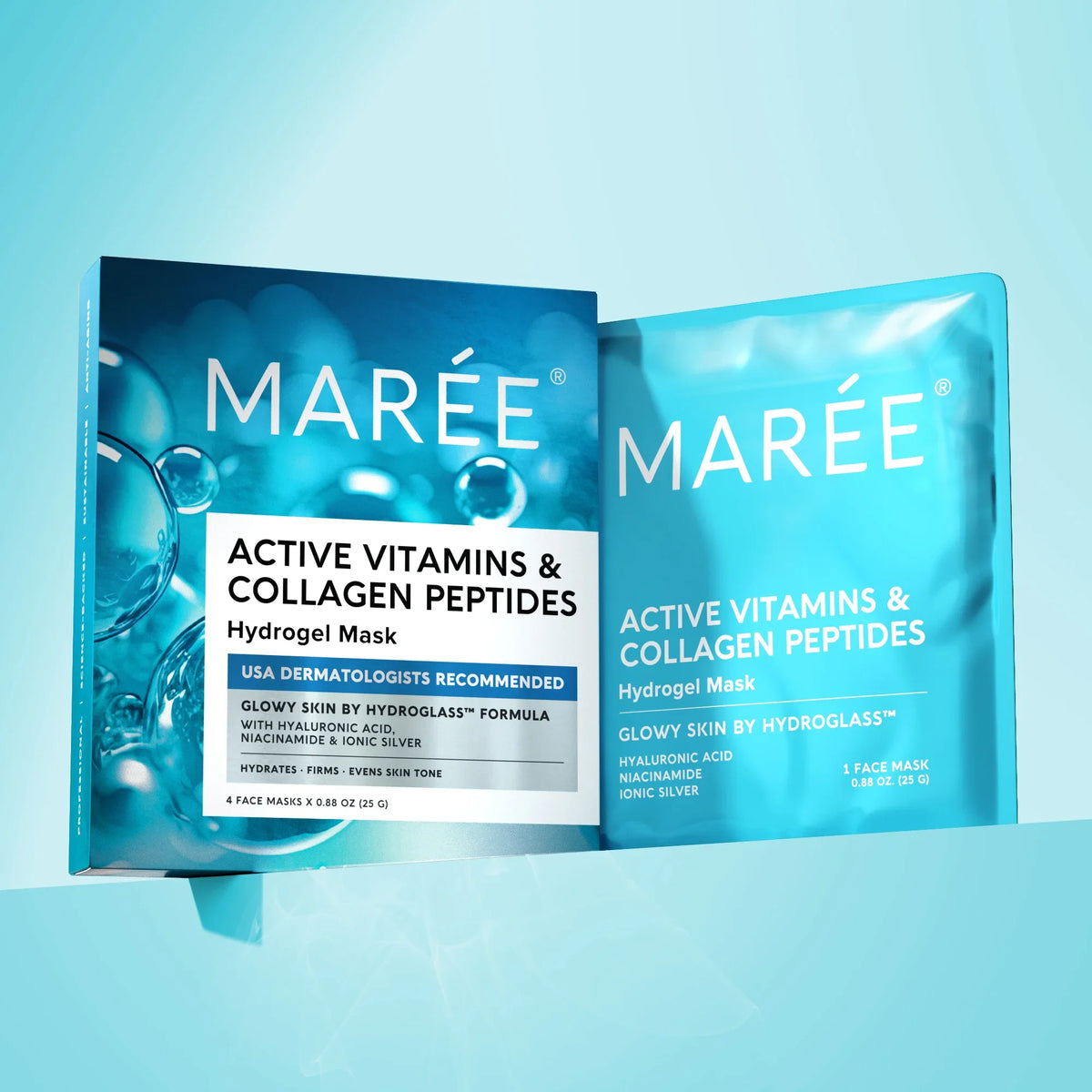 MARÉE Hydrogel Collagen Face Mask