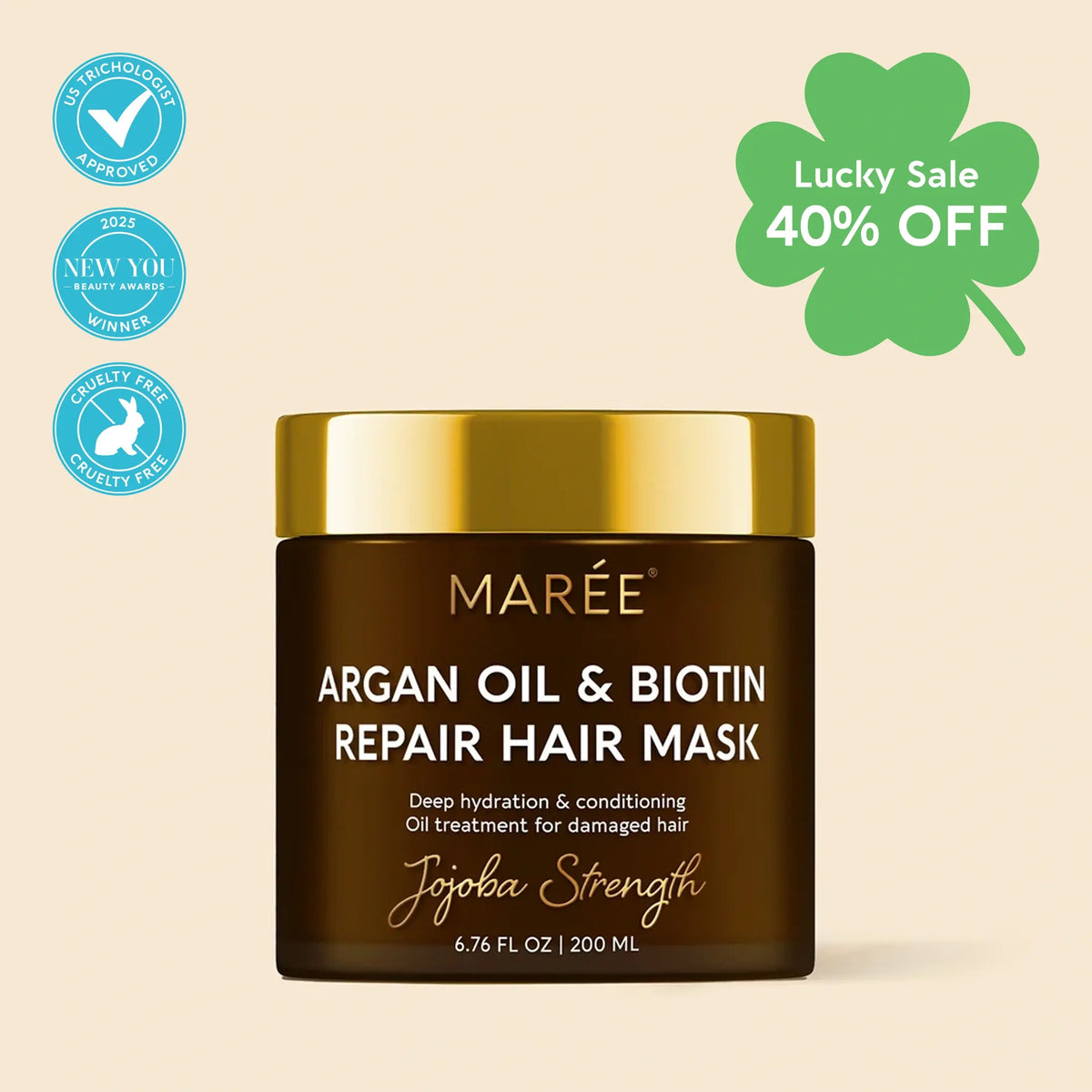 Argan Oil & Biotin Hair Repair Mask