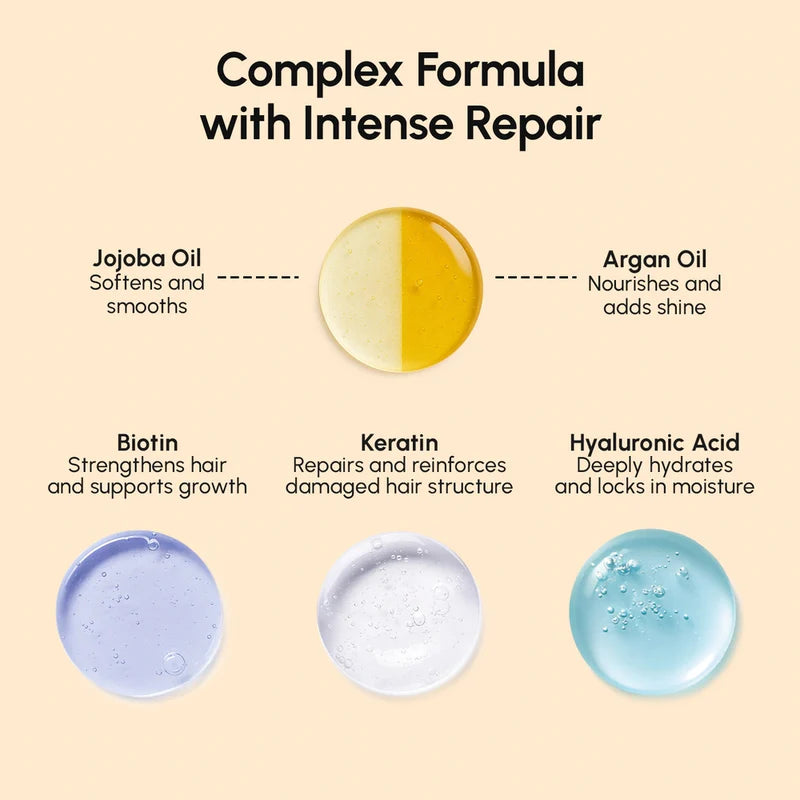 MARÉE Argan Oil & Biotin Hair Repair Mask