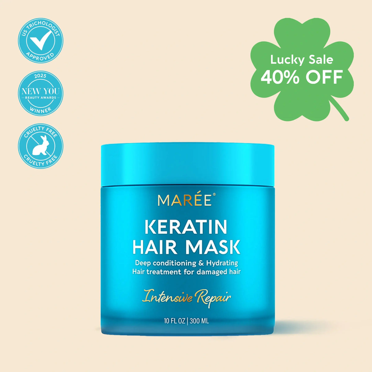 Keratin Mask for Damaged Hair