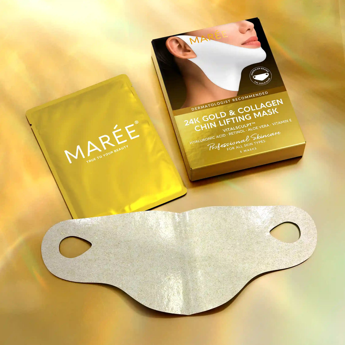 MARÉE 24K Gold V-Line Lifting Mask