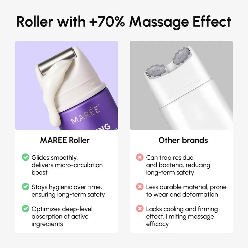 MARÉE Pro-Retinol Neck Lifting Cream Massager