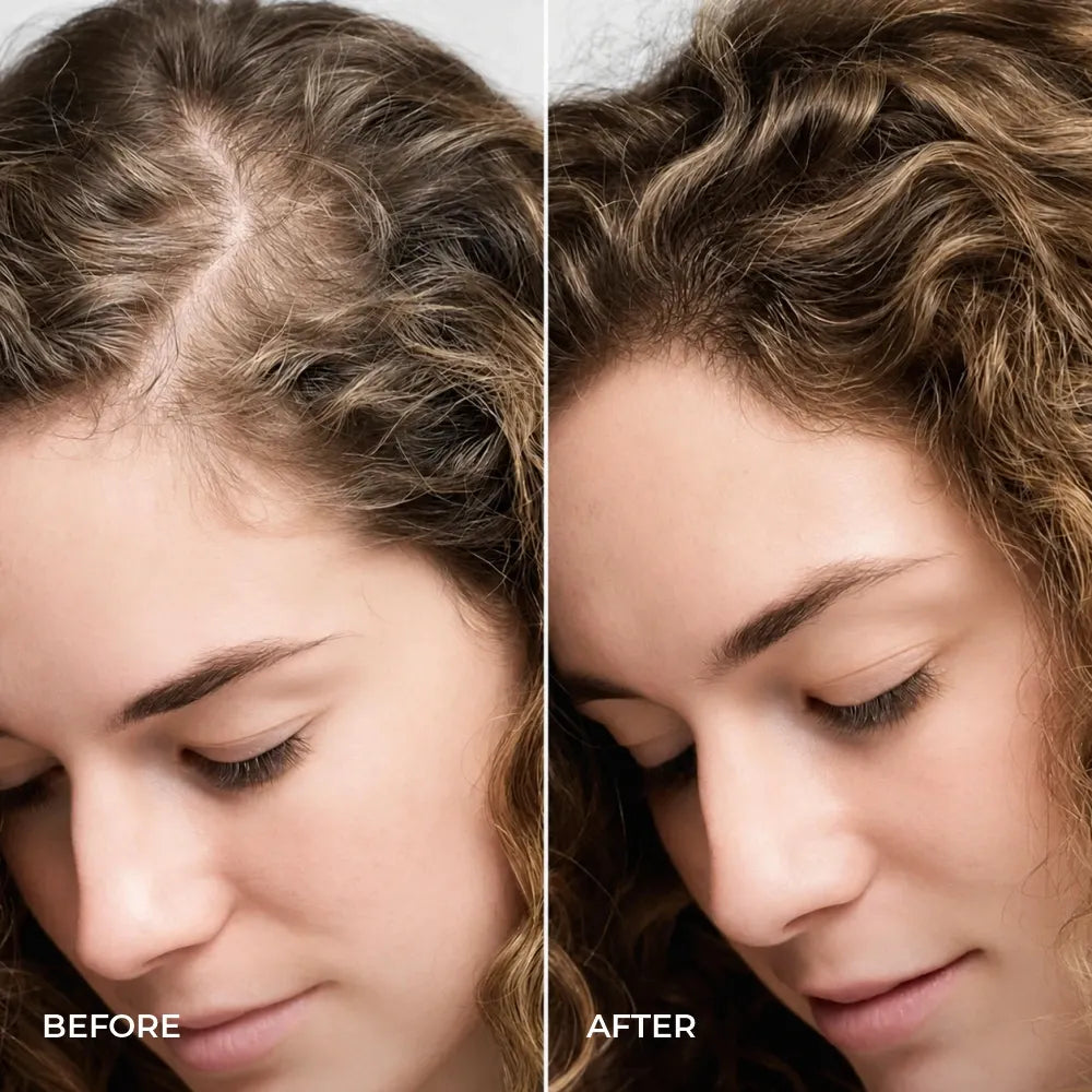 Hair Growth & Thickness Serum - Caffeine & Peptides | MAREE