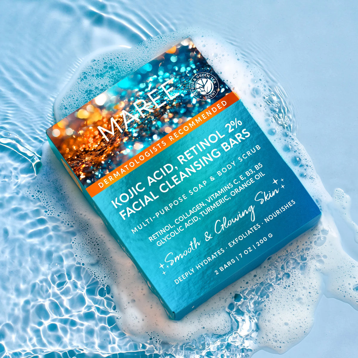 MARÉE Turmeric Kojic Soap & Scrub