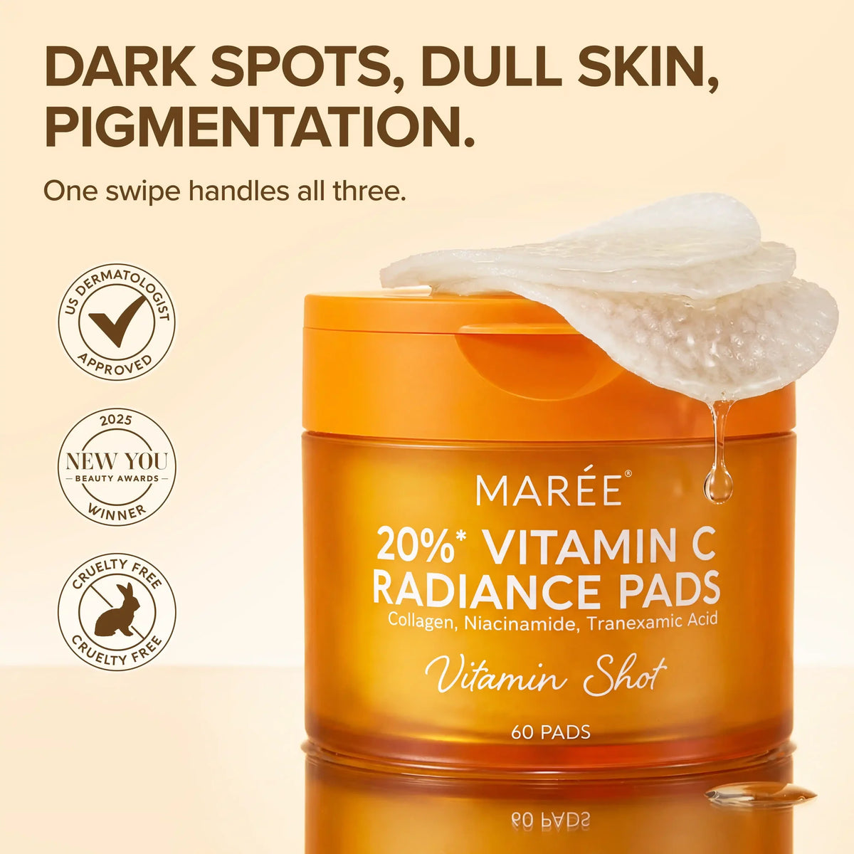 MARÉE Dark Spot Fading Vitamin C Pads