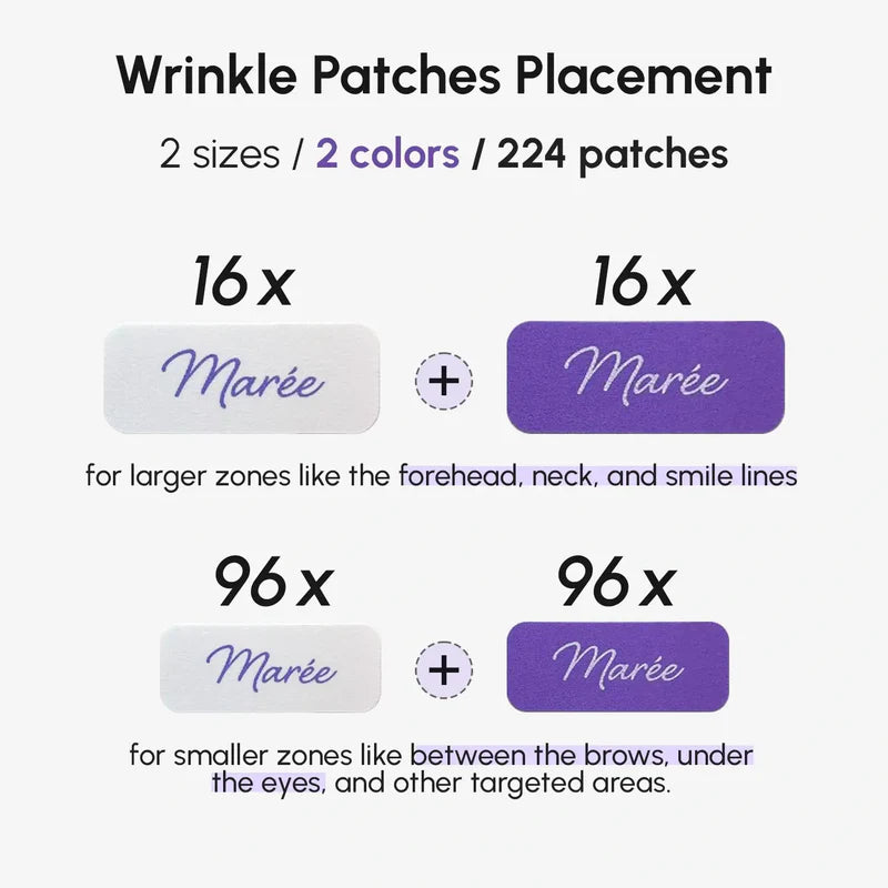 MARÉE Anti-wrinkle Tape Patches