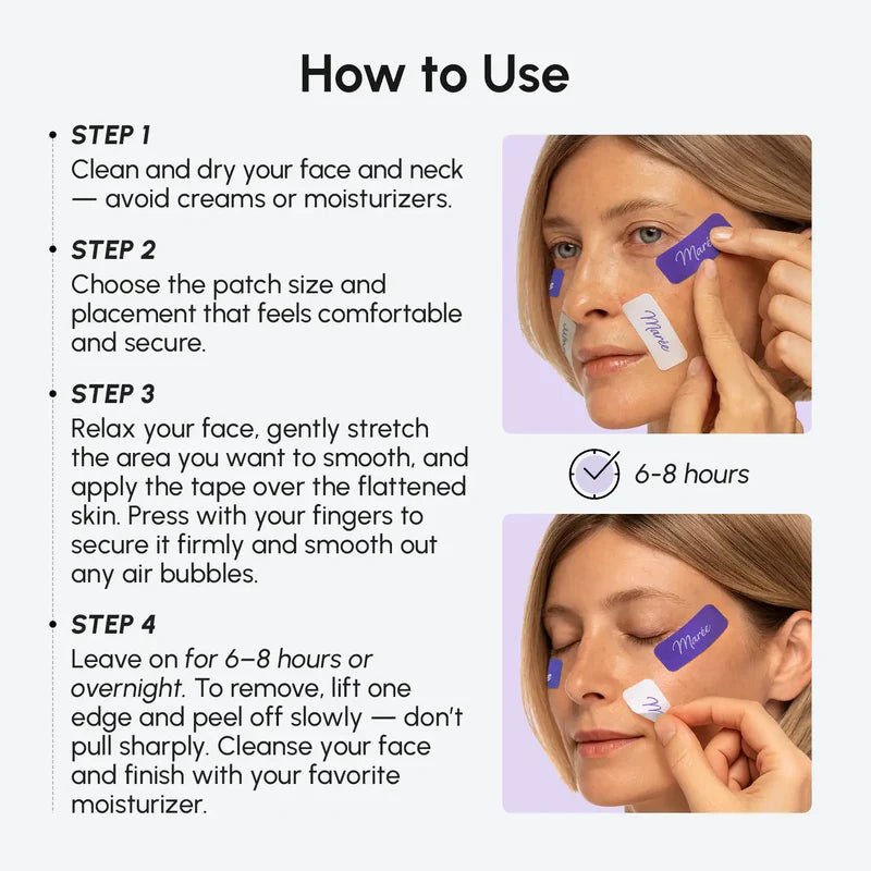 MARÉE Anti-wrinkle Tape Patches
