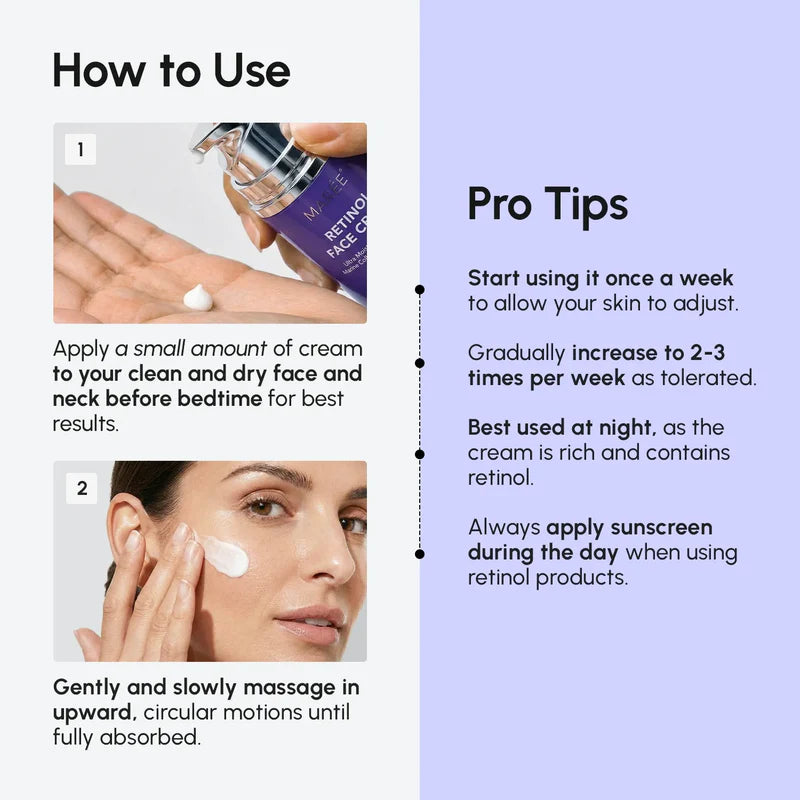MARÉE Retinol Lifting & Firming Face Cream