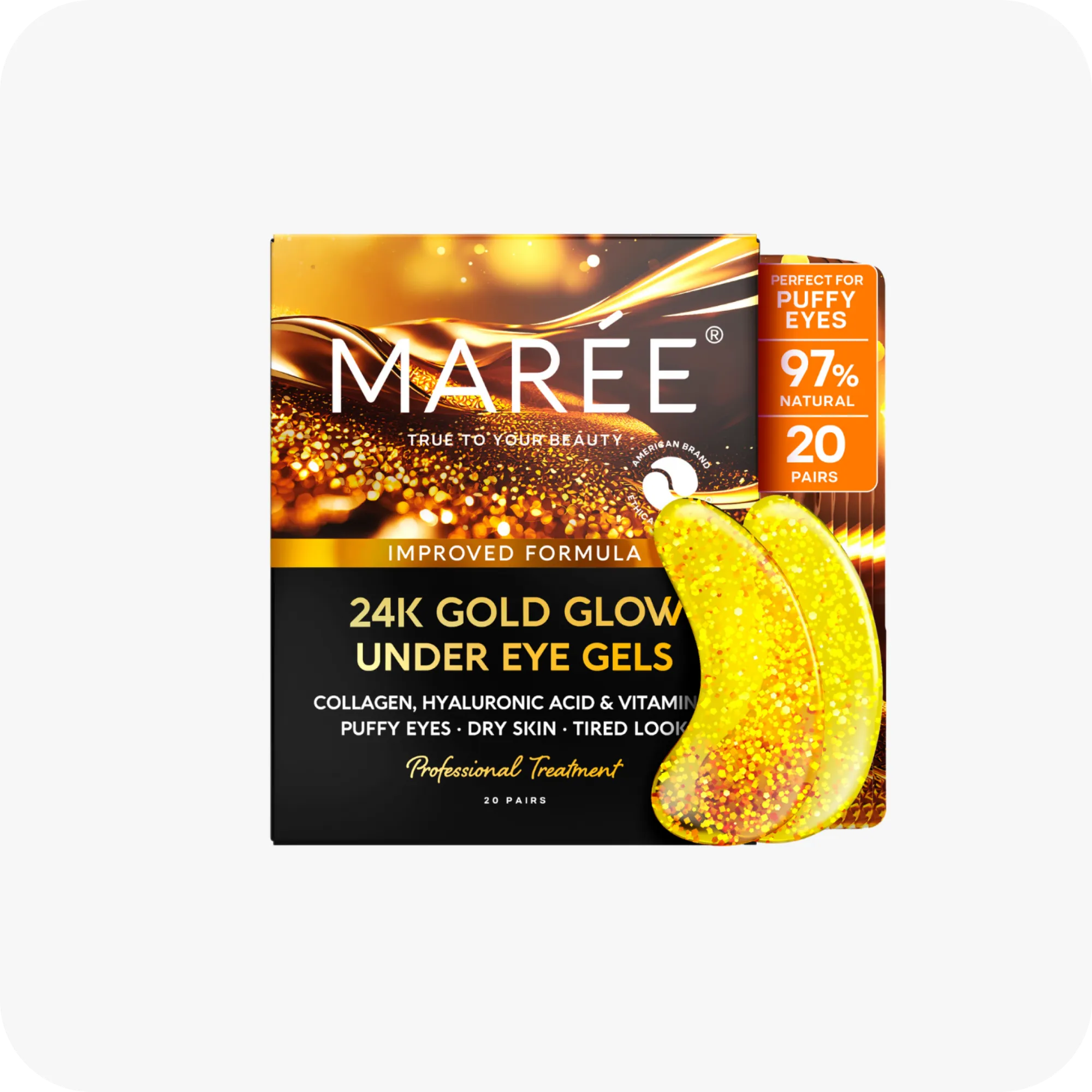 Gold Eye Gels