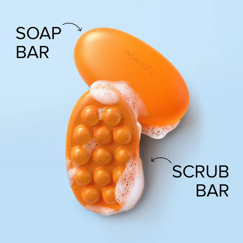 MARÉE Turmeric Kojic Soap & Scrub