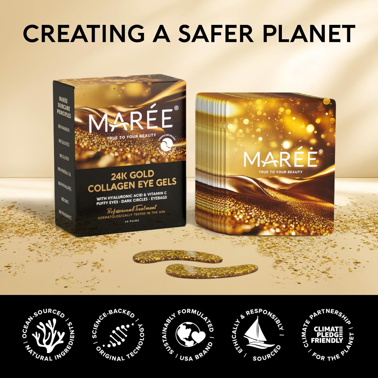 Amazon Maree Gold Patches - Marée