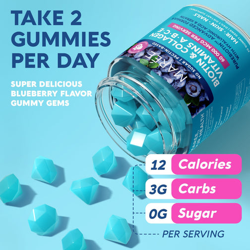 Maree Vitamin B5 Pantothenic Acid Gummies for Face Marée